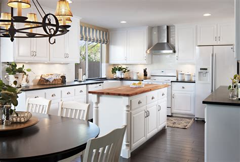 Remodel the kitchen and open it up to an enlarged family room; Light and Breezy Coastal Design - Style On a Shoestring ...