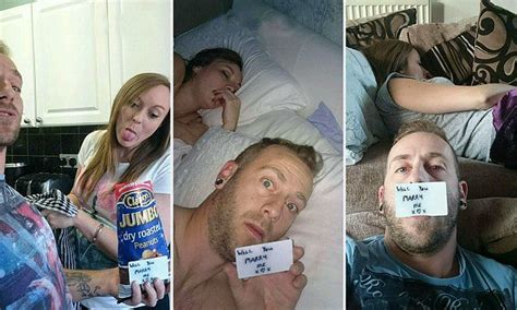 Man Takes 150 Secret Selfies Begging His Girlfriend To Marry Him Guys Best Funny Pictures