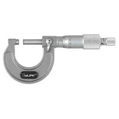 Stainless Steel 0 25 Mm Outside Micrometer Model 105 010011 At Rs