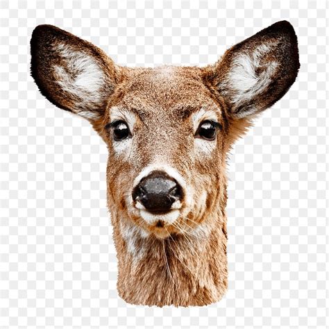 White-tailed deer png sticker, transparent | Free PNG - rawpixel