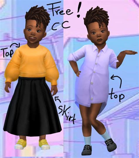 Little Black Girl Magic Glorianasims4 On Patreon Sims 4 Cc Kids Vrogue