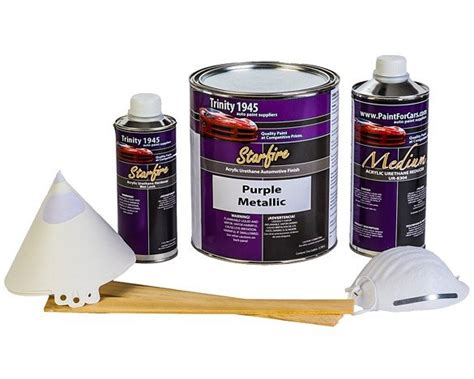 Purple Metallic Urethane Acrylic Paint Kit