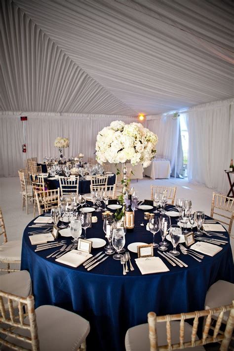Navy Blue Wedding Reception Decorations for Ideas - Wedding Ideas