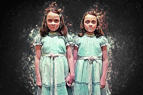 Come Play With Us The Shining Twins Digital Art By Zapista Ou Fine