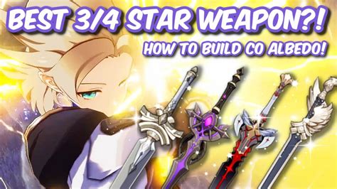 What Is C0 Albedos Best F2p 34 Star Weapon How To Build And Damage