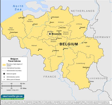 Maps Of Belgium Detailed Map Of Belgium In English Tourist Map Of Images