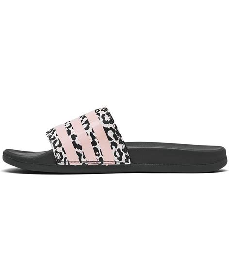 Adidas Womens Adilette Comfort Slide Sandals From Finish Line Macys