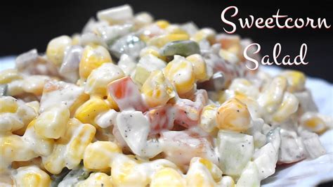 Creamy Sweetcorn Salad American Corn Salad Quick And Easy Salad