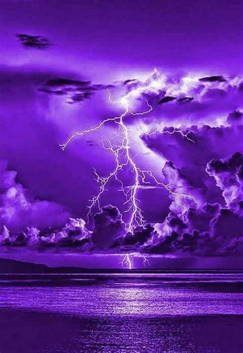 Purple Lightning Storm Purple Aesthetic Storm HD Phone Wallpaper Pxfuel