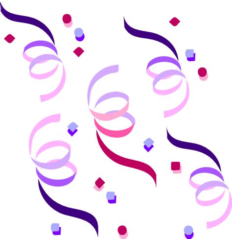Streamers Png Clip Art Library