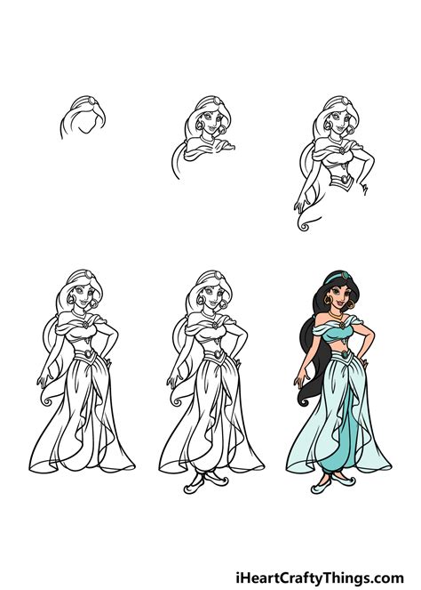 Share 65 Princess Jasmine Sketch Latest Vn