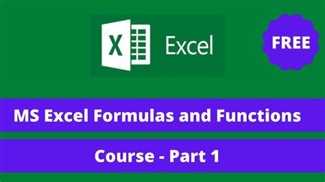 Ms Excel Formulas And Functions Part 1 Time Calculator Youtube