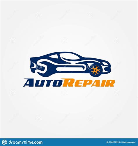 Car Repair Shop Logo Stock Vector Illustration Of Performance