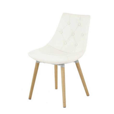 Voir plus d'idées sur le thème chaises blanches, chaise, salle a manger blanche. Chaise blanche avec piétement chêne design scandinave ...