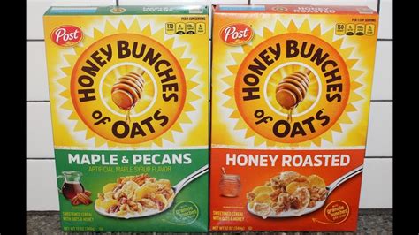 Post Honey Bunches Of Oats Cereal Maple Pecans And Honey Roasted