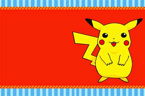 They work very well as bribes to get kids to clean their rooms. Invitaciones de Pokemon para imprimir