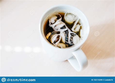 One of chicago's 15 best coffee shops. Cup Of Black Strong Coffee On White Table Stock Image ...