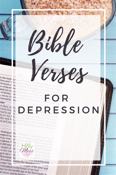 Encouraging Bible Verses To Ease Depression