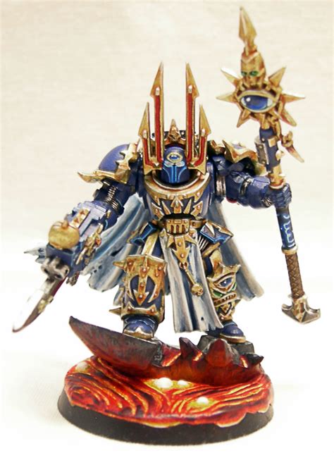Warhammer 40k Chaos Space Marines A Chaos Terminator Sorcerer Lord Of