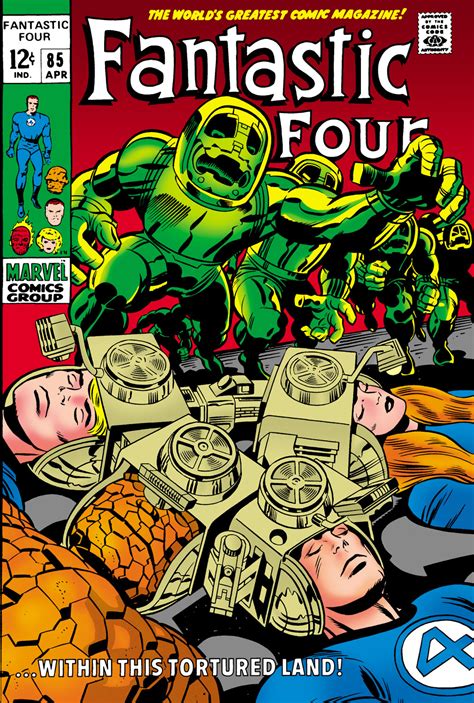 Read Online Fantastic Four 1961 Comic Issue 85