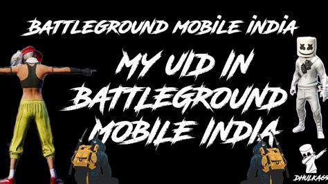 My Uid In Bgmi 🔥 Bgmi Dhulka69 Viral Battlegroundmobile India Youtube