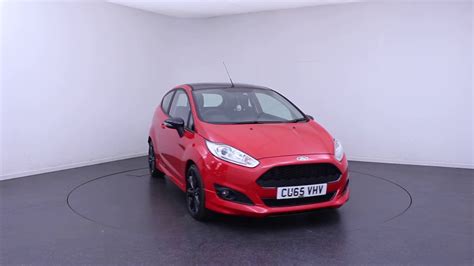 Cu65vhv Ford Fiesta 10 Zetec S Red Edition 3d 139 Bhp Youtube