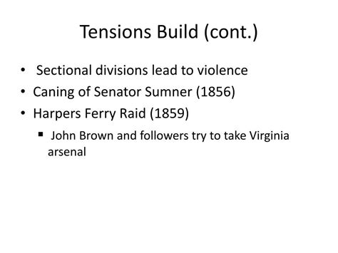 Ppt Chapter 13 The Union In Peril 1848 1861 Powerpoint Presentation