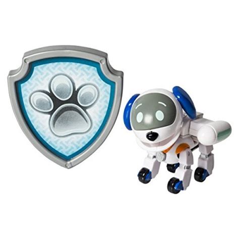 Robot hond paw patrol middel maat nieuw verpakt in plastic 18,50 in een schenkdoos 22,50 werkt op batterijen maat geluid vastprijs. Perrobot, el Perro Robot de La Patrulla Canina