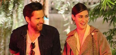 Lizzy Caplan Enjoys Rare Night Out With Husband Tom Riley In West Hollywood Lizzy Caplan Tom