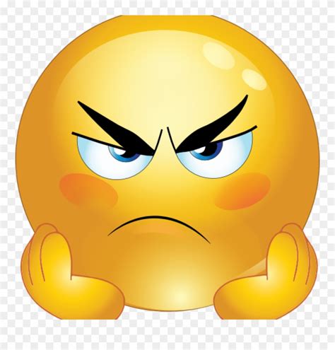 Angry Emoji Angry Face Clipart Gif