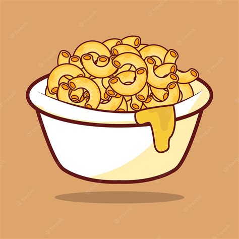 340 Cartoon Of Macaroni Cheese Illustrations Royalty Free Vector