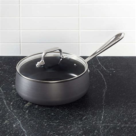 All Clad Ha1 Hard Anodized Nonstick 25 Qt Saucepan With Lid Reviews