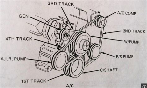 Belt Routing Diagram I Am Trying To Find A Diagram On Your Site