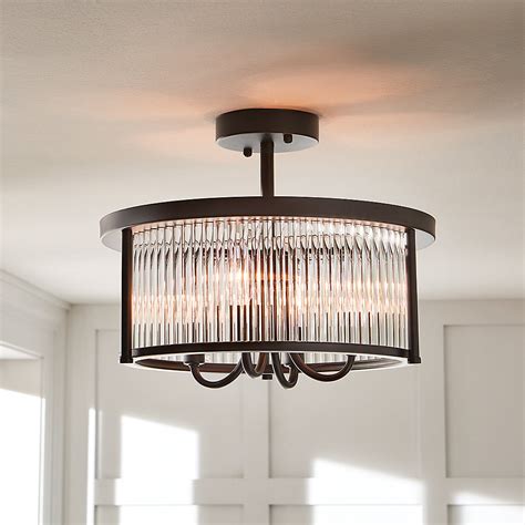 Shop flush and semi flush ceiling lights that fit close to the ceiling, available in extensive sizes, designs and colors including popular energy saving led styles. Home Decorators Collection 4-Light Oil-Rubbed Bronze Semi ...