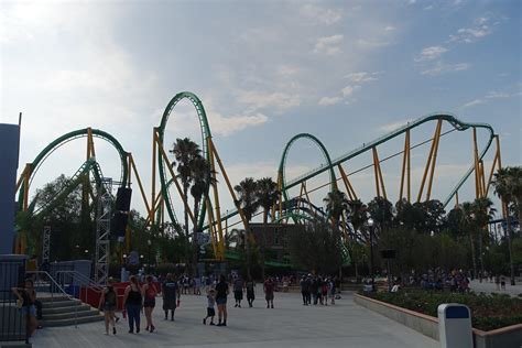 Riddlers Revenge Six Flags Magic Mountain Spaincoaster