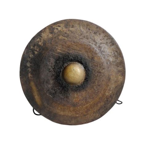 Vintage Balinese Bronze Gong Chairish