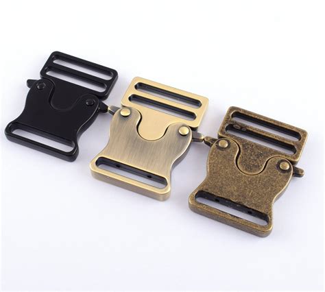 30mm Release Belt Buckle Metal Backpack Strap Adjusterblack Etsy