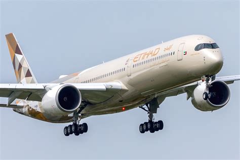 Photos Du 1er Airbus A350 1000 Etihad Airways Peint Actu Aero Aaf