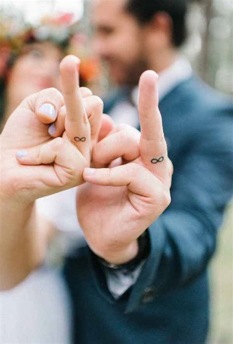 Because wedding ring tattoos are so personal and if you've never had a tattoo before, there is a lot to learn about ink colors, fading, text size, and tattoo removal. 100 Unique Wedding Ring Tattoos You'll Need to See ...