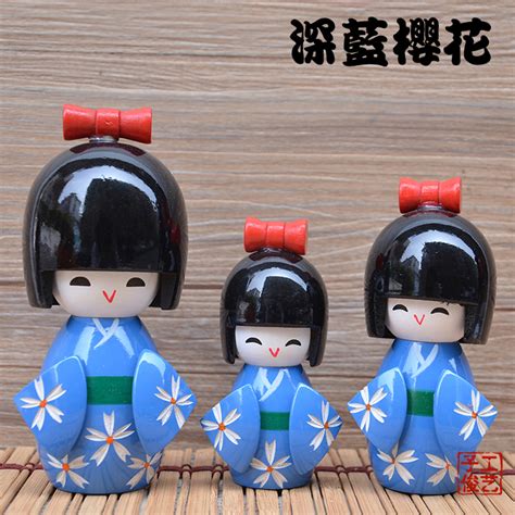 日本套娃和服娃娃木娃木偶日本人偶擺件日本料理店裝飾品工藝禮品