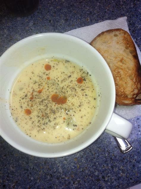 Dice the vegetables, drain the clams reserving juice. Moms homemade clam chowder (With images) | Homemade clam ...