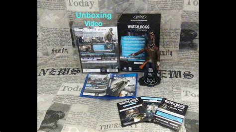 Rz Unboxing Watch Dogs Ps4 Youtube