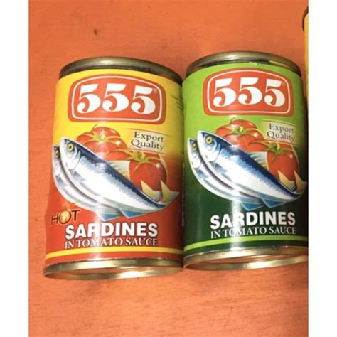 555 Sardines 155 Grams Easy Open Shopee Philippines