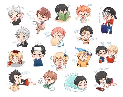 Haikyū Characters As Chibis Haikyuu Funny Haikyuu Fanart Haikyuu