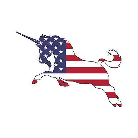 American Flag Unicorn American Flag Flag Design National Flag