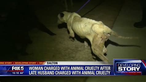 Woman Charged With Animal Cruelty After Late Husband Charged With