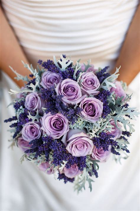Bridal Bouquet Lavender Wedding Purple Wedding Bridal Bouquet