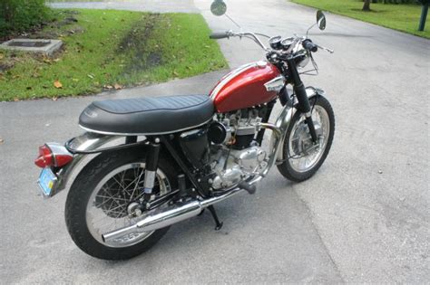This bike is freshly done and is matching numbers. 1968 TRIUMPH BONNEVILLE 650 T120 ORIGINAL FULLY for sale ...
