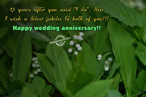 Anniversary Wishes For Silver Jubilee Pictures Images