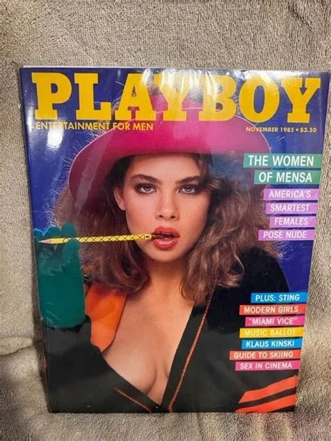 Vintage Playboy Magazine November Issue Teri Weigel Pamela Saunders Picclick